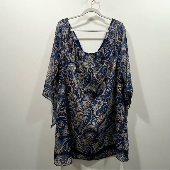 ALICE + OLIVIA Mosaic Paisley Cari Dress - Picture 5 of 11